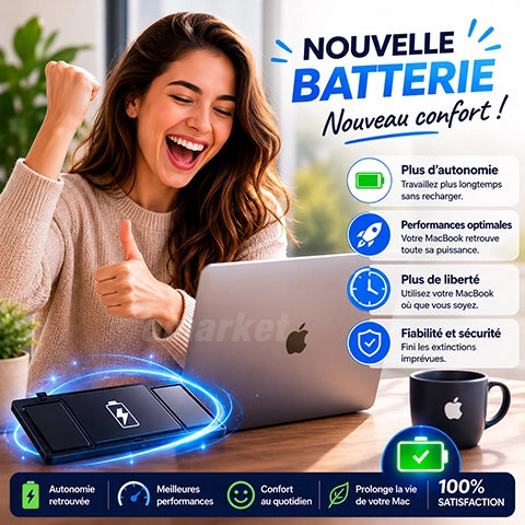 Petit prix changement de batterie MacBook Pro Retina 13 pouces A1502