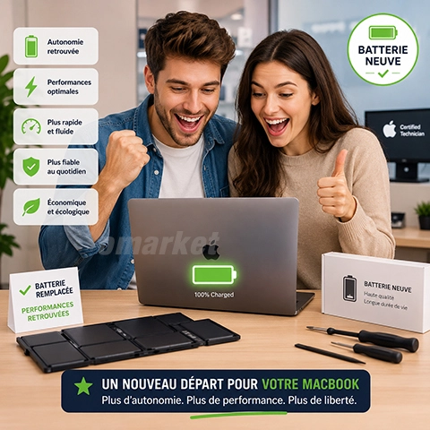 Offre exceptionnelle remplacement de batterie MacBook Pro Retina 13 pouces 2014 sur LE VESINET