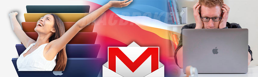 Configuration mail-gmail macbook m1 Paris Blanche