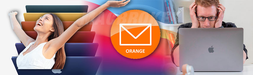 Configuration mail-orange-imap macbook pro retina Paris Place d'Italie